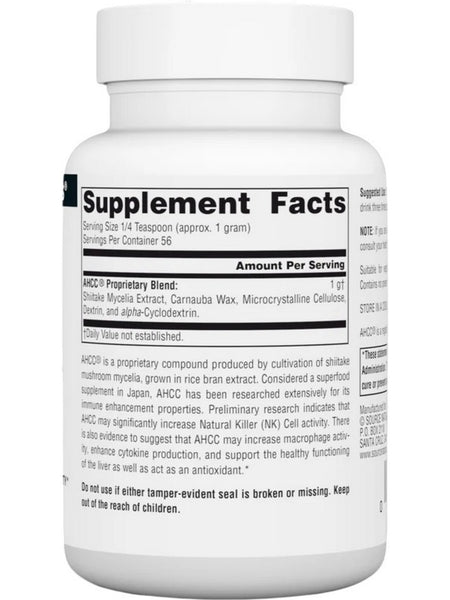 Source Naturals, AHCC, 2 oz