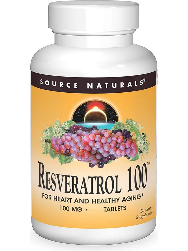 Source Naturals, Resveratrol 100â„¢ 100 mg, 240 tablets