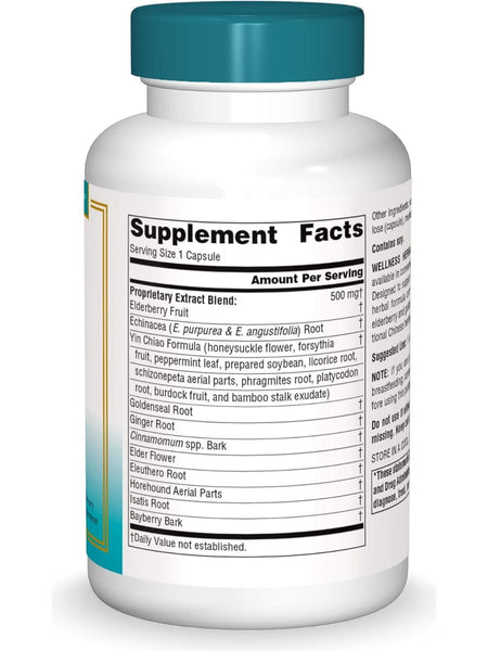 Source Naturals, Wellness Herbal Resistance Liquid Vegetarian Capsules, 120 ct