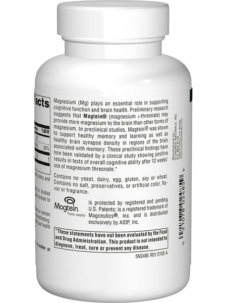 Source Naturals, Magtein®, 90 capsules