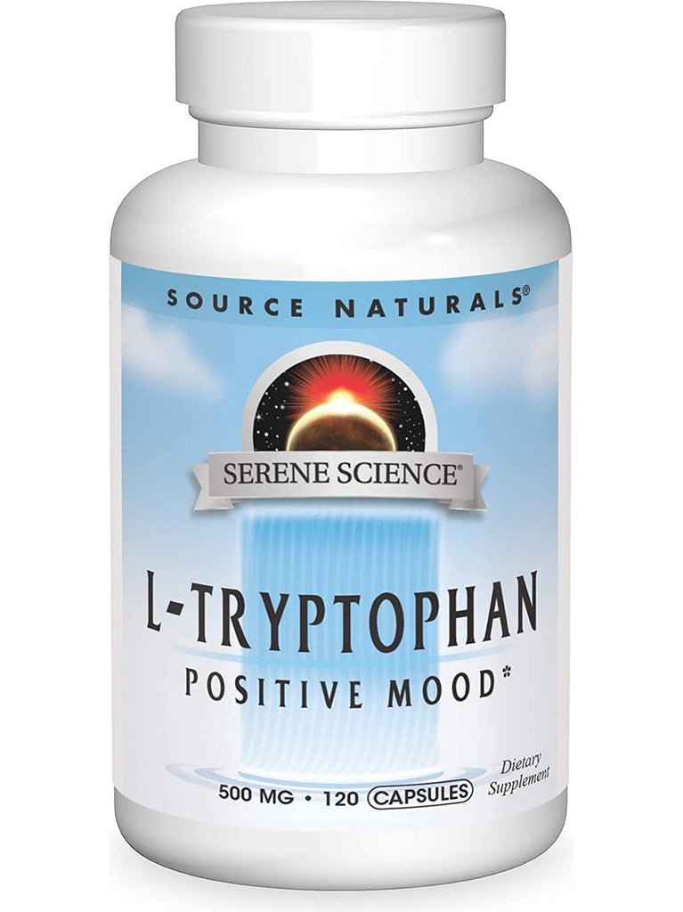 Source Naturals, Serene Science® L-Tryptophan 500 mg, 120 capsules