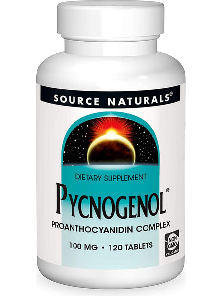 Source Naturals, Pycnogenol® 100 mg, 120 tablets