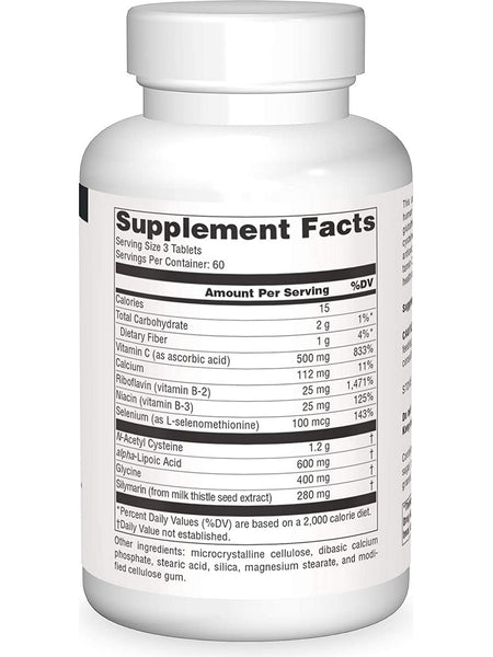 Source Naturals, Glutathione Builder, 180 tablets