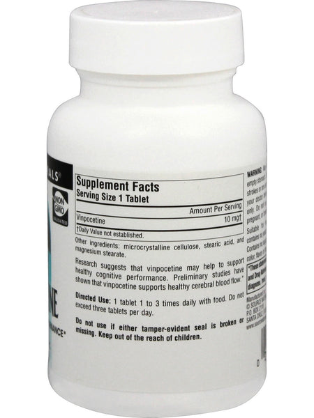 Source Naturals, Vinpocetine 10 mg, 240 tablets