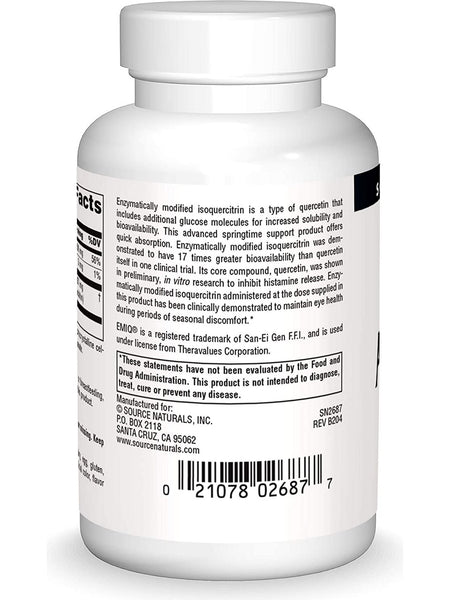 Source Naturals, AllerStrength™, 120 tablets