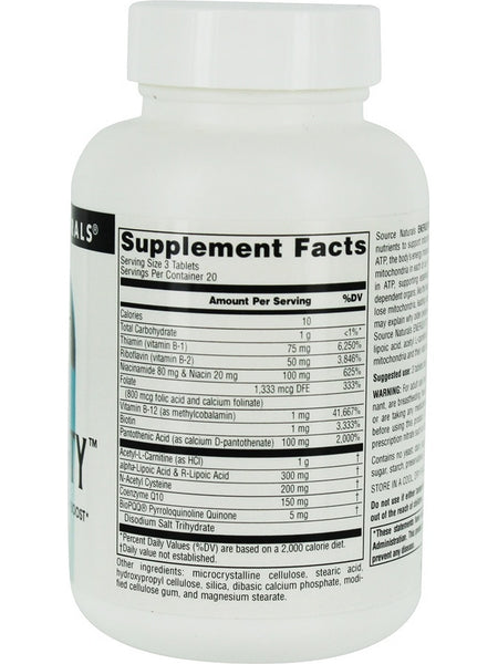 Source Naturals, Energevity®, 60 tablets
