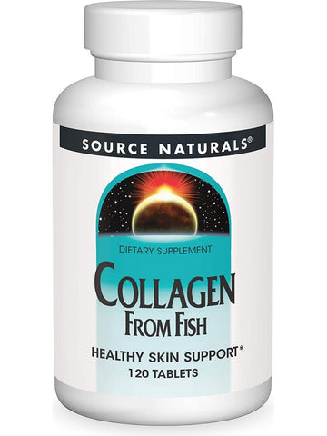 Source Naturals, Collagen From Fish, 120 tablets