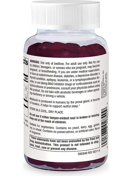 Source Naturals, Sleep Science® Melatonin 5 mg, Mixed Berry, 60 gummies