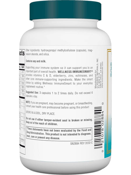 Source Naturals, Wellness ImmuneSmart®, 90 vegetarian capsules