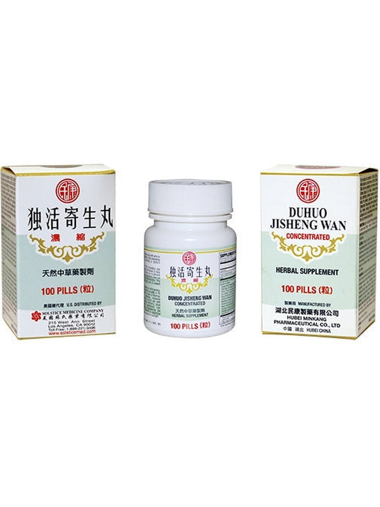 Solstice, Du Huo Jisheng Wan, 100 pills