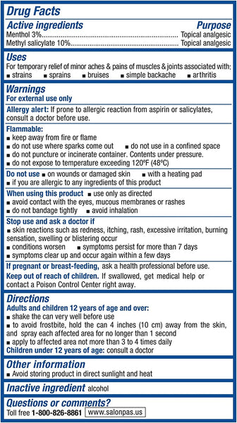 Solstice, Salonpas, Pain Relieving Jet Spray, 4 fl oz