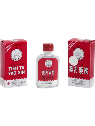 ** 6 PACK ** Solstice, Chu Kiang Brand, Tieh Ta Yao Gin External Analgesic Lotion, 1 fl oz