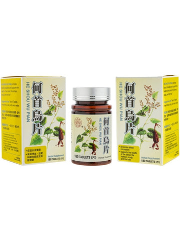 Solstice, Yu Lam Brand, He Shou Wu Pian, 180 tablets