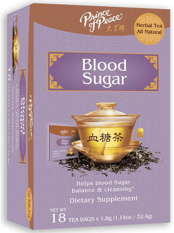 Prince of Peace, Blood Sugar Tea, 18 teabags