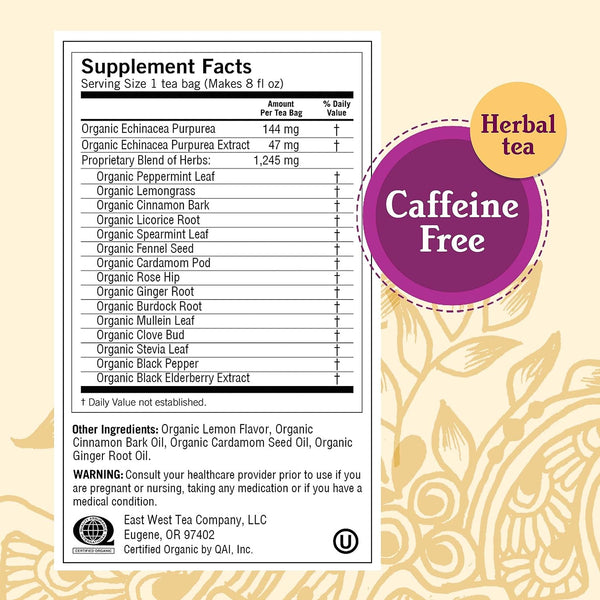 Yogi, Echinacea Immune Support, 16 Tea Bags