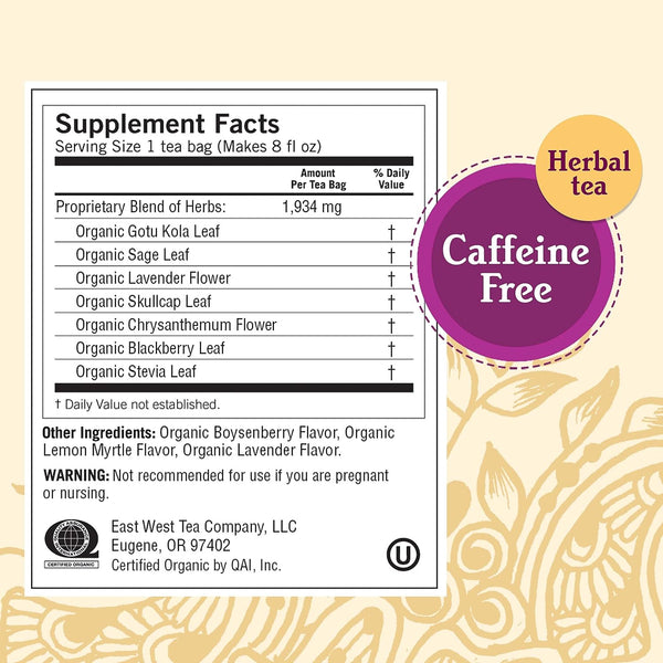 Yogi, Relaxed Mind, 16 Tea Bags