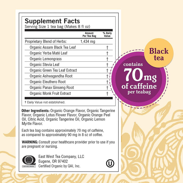 Yogi, Sweet Tangerine Positive Energy, 16 Tea Bags