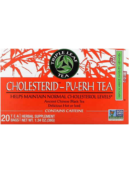 Triple Leaf Tea, Cholesterid Tea, 20 Tea Bags