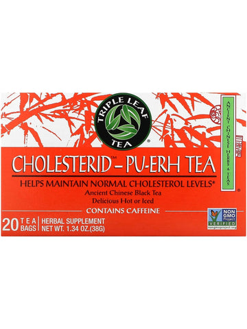 Triple Leaf Tea, Cholesterid Tea, 20 Tea Bags