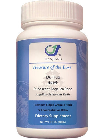 Treasure of the East, Du Huo, Pubescent Angelica Root, 5:1 Extract Granules, 100 grams