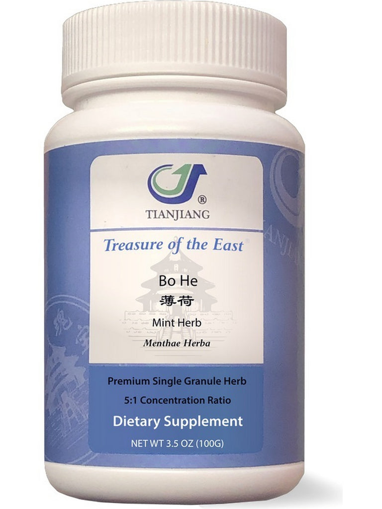 Treasure of the East, Bo He, Mint Herb, 5:1 Extract Granules, 100 grams