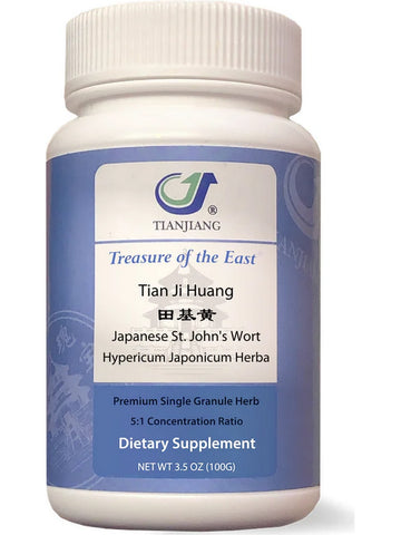 Treasure of the East, Tian Ji Huang, Japanese St. John's Wort, 5:1 Extract Granules, 100 grams