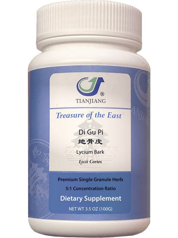 Treasure of the East, Di Gu Pi, Lycium Bark, 5:1 Extract Granules, 100 grams