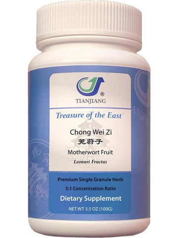 Treasure of the East, Chong Wei Zi, Motherwort Fruit, 5:1 Extract Granules, 100 grams