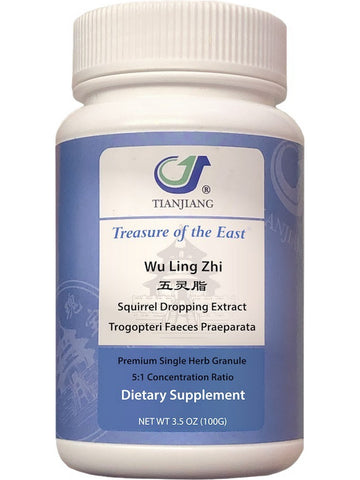 Treasure of the East, Wu Ling Zhi, Squirrel Dropping Extract, 5:1 Extract Granules, 100 grams