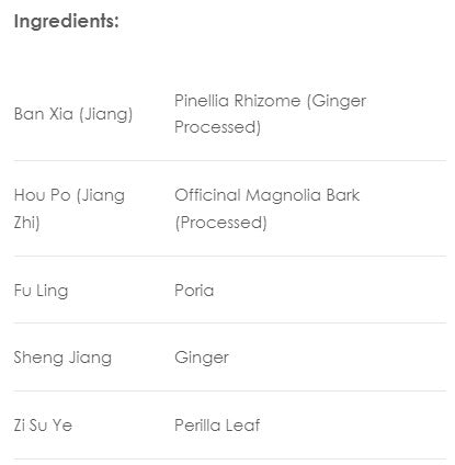 Treasure of the East, Ban Xia Hou Pu Tang, Pinellia & Magnolia Decoction, Granules, 100 grams