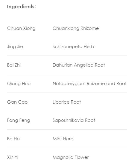 Treasure of the East, Chuan Xiong Cha Tiao San, Ligusticum Chuan Xiong Powder, 100 grams