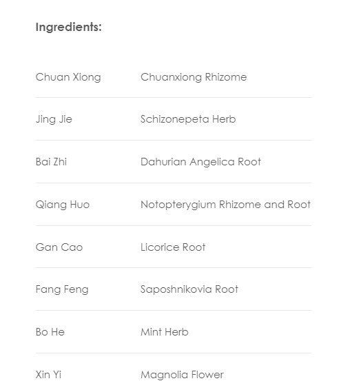 Treasure of the East, Chuan Xiong Cha Tiao San, Ligusticum Chuan Xiong Powder, 100 Vegetarian Capsules