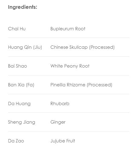 Treasure of the East, Da Chai Hu Tang, Major Bupleurum Decoction, 100 Vegetarian Capsules