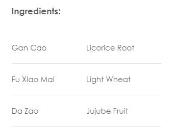 Treasure of the East, Gan Mai Da Zao Tang, Licorice & Jujube Combination, Granules, 100 grams