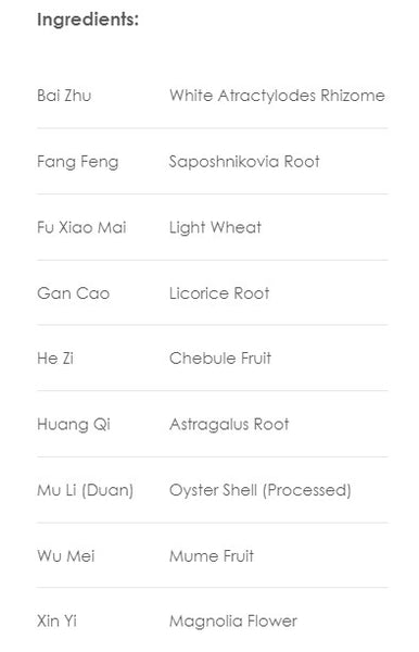 Treasure of the East, Hua Fen Fang, Astragalus & Saposhnikovia Combination (AllerCare), Granules, 100 grams