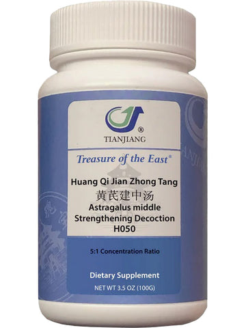 Treasure of the East, Huang Qi Jian Zhong Tang, Astragalus middle Strengthening Decoction, Granules, 100 grams