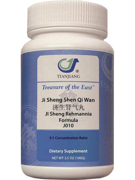 Treasure of the East, Ji Sheng Shen Qi Wan, Ji Sheng Rehmannia Formula, Granules, 100 grams
