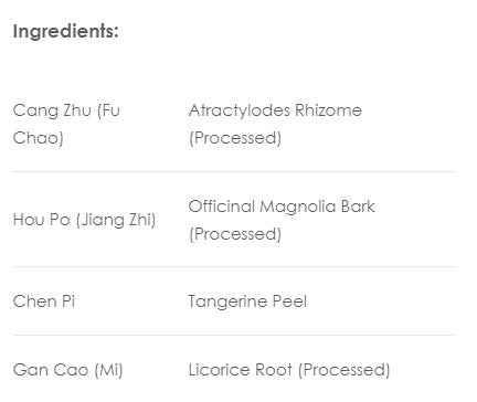Treasure of the East, Ping Wei San, Magnolia & Ginger Formula, Granules, 100 grams
