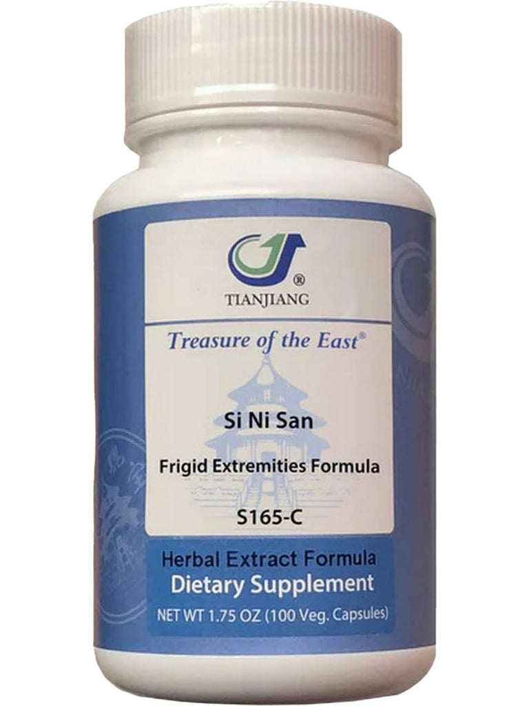 Treasure of the East, Si Ni San, Frigid Extremities Formula, 100 Vegetarian Capsules