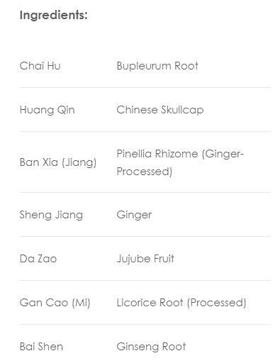 Treasure of the East, Xiao Chai Hu Tang, Minor Bupleurum Decoction, Granules, 100 grams