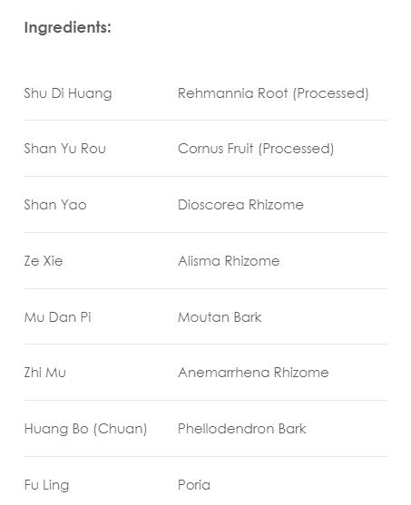 Treasure of the East, Zhi Bai Di Huang Wan, Anemarrhen Rehmannia Eight Formula, 100 Vegetarian Capsules