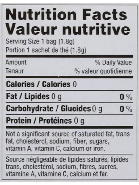 Uncle Lee's Tea, Organic Peppermint White Tea, 18 Tea Bags