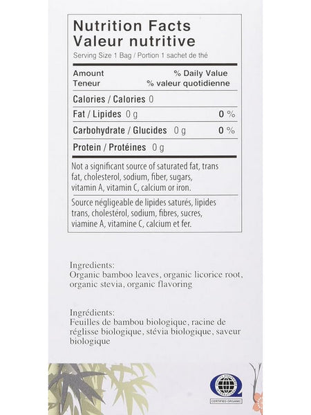 Uncle Lee's Tea, Organic Bamboo Tea with Exotic Fruit, 18 Tea Bags