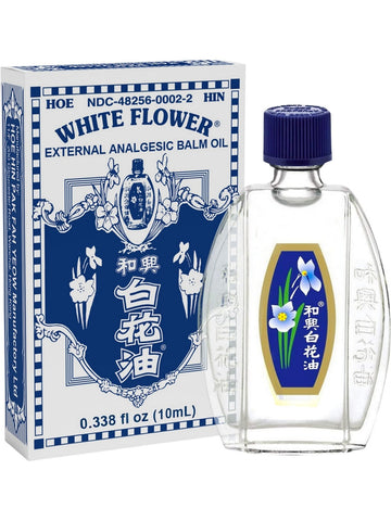 White Flower, External Analgesic Balm Oil, 0.338 fl oz, 10ml