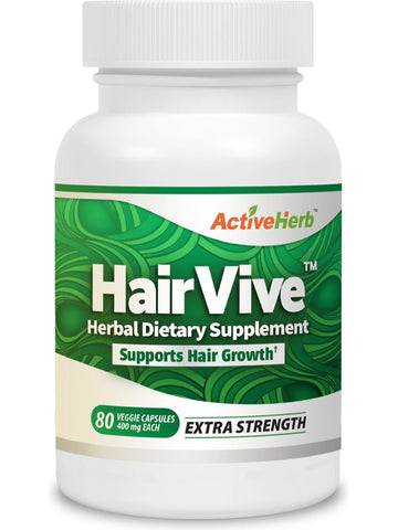ActiveHerb, HairVive, 400mg, 80 Veggie Capsules