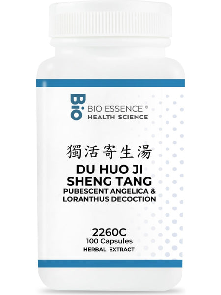 Bio Essence Health Science, Du Huo Ji Sheng Tang, Pubescent Angelica & Loranthus Decoction, 100 Capsules