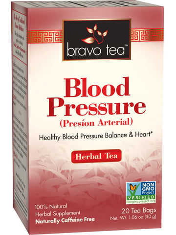 ** 12 PACK ** Bravo Tea, Blood Pressure, 20 Tea Bags