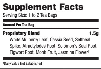 Bravo Tea, Sugar Level, 20 Tea Bags