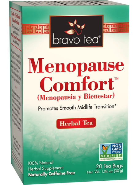 ** 12 PACK ** Bravo Tea, Menopause Comfort, 20 Tea Bags