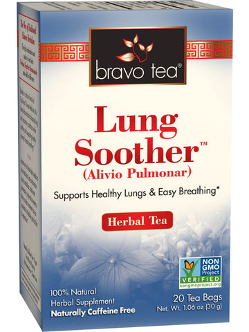 ** 12 PACK ** Bravo Tea, Lung Soother, 20 Tea Bags